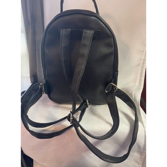 Juicy Couture Mini Backpack BLACK WITH CROWN - Picture 6 of 8